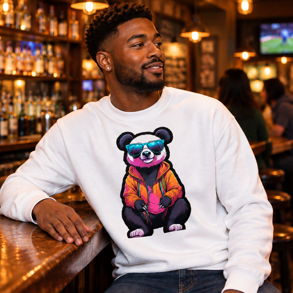 Panda Be Easy Essential Heavyweight Crewneck Sweatshirt